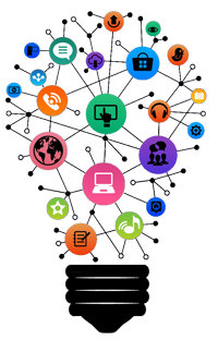 marketingrecursos bombilla de ideas de marketing